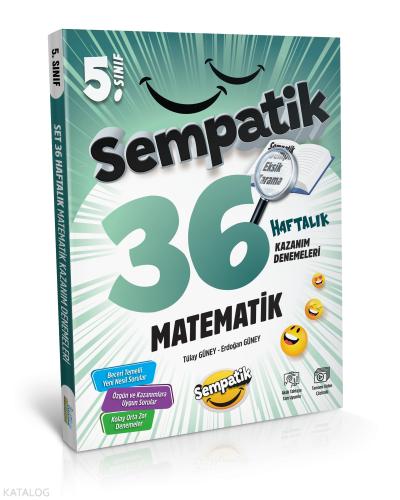 5 Sınıf Matematik Sempatik 36 Haftalık Kazanım Denemeleri