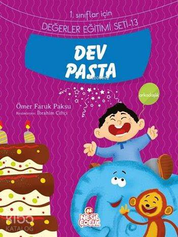 Dev Pasta Arkadaşlık 1 Sınıflar İçin Değerler Eğitimi Seti 13