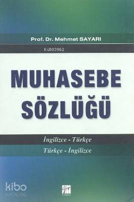 Muhasebe Sözlüğü