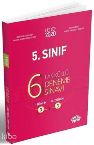 5 Sınıf 6 3 3 Deneme Sınavı Tamamı Çözümlü Editör Yayınevi