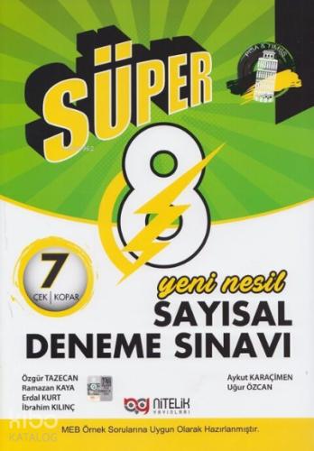 8 Sınıf LGS Yeni Nesil Süper Sayısal 7 Deneme