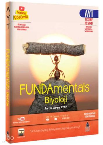FundaMentals Biyoloji AYT Konu Anlatımlı Soru Bankası Tonguç Akademi Komisyon