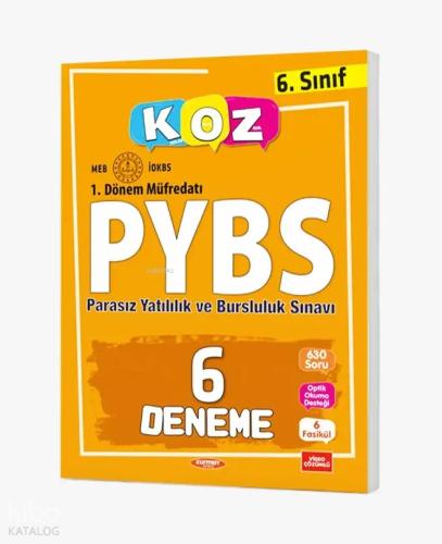 Kurmay ELT 6 Sınıf PYBS KOZ 6 Deneme