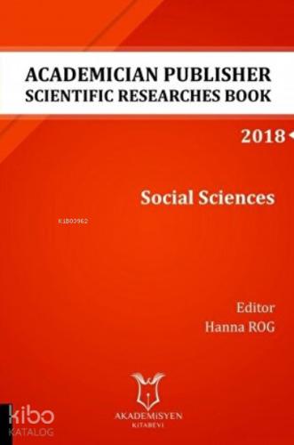 Academician Publisher Scientific Researches Book Social Sciences 2018