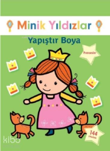 Prensesler Yapıştır Boya Minik Yıldızlar