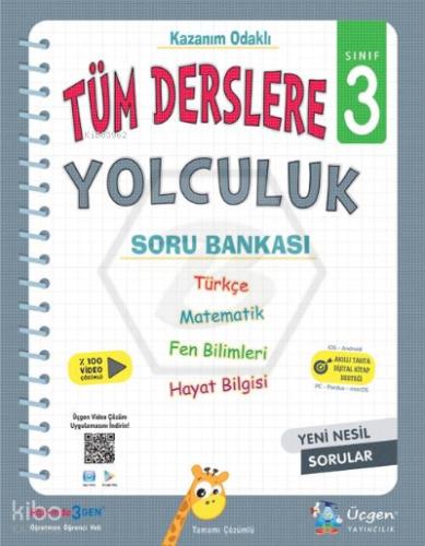 3 Sınıf Tüm Derslere Yolculuk Soru Bankası
