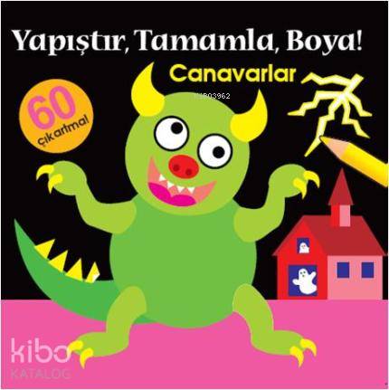 Yapıştır Tamamla Boya Canavarlar