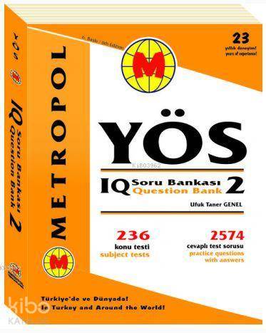 YÖS Genel Yetenek IQ 2 Soru Bankası
