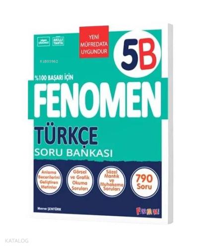 5 Sınıf Türkçe B Soru Bankası 2025