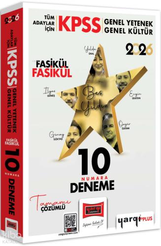 2026 KPSS Tüm Adaylar İçin GK GY Tüm Dersler Fasikül Fasikül On Numara 5 Yıldız 10 Deneme