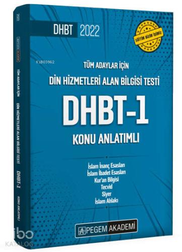 2026 Din Hizmetleri Alan Bilgisi Testi DHBT 1 Konu Anlatımlı