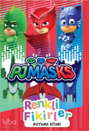 Doğan Egmont Yayıncılık Pjmasks Renkli Fikirler Boyama Kitabı