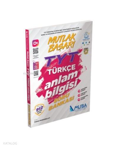 TYT Türkçe Anlam Bilgisi Soru Bankası