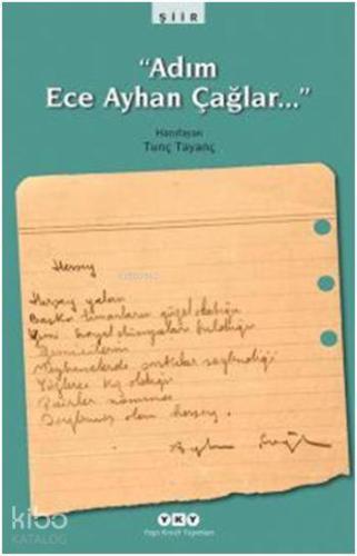 Adım Ece Ayhan Çağlar