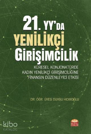 21 Yy da Yenilikçi Girişimcilik