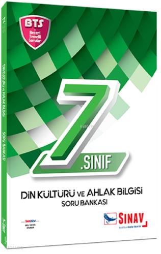 Sınav Yayınları 7 Sınıf Din Kültürü ve Ahlak Bilgisi Soru Bankası BTS