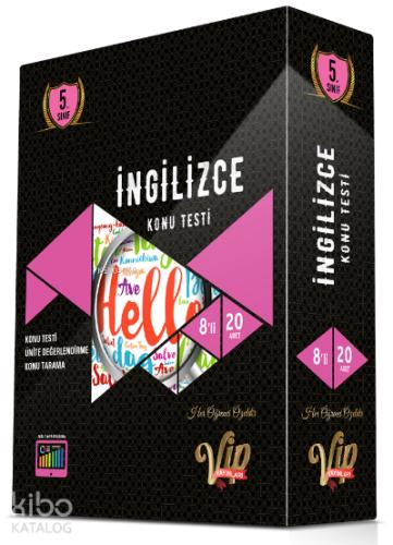 Vip 5 Sınıf İngilizce Kutu Testi