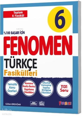 6 SINIF TÜRKÇE FASİKÜLLERİ GÜNCEL SET FENOMEN