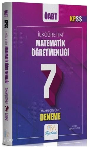 ÖABT Lise Matematik Öğretmenliği 8 Deneme Çözümlü