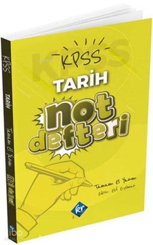 KR Akademi KPSS Tarih Not Defteri Komisyon 25 İndirim
