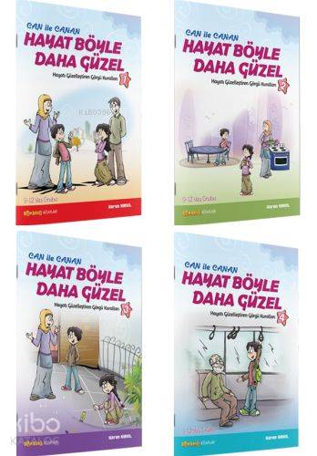 Can ile Canan Hayat Böyle Daha Güzel 4 Kitap Takım
