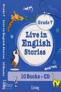 Live in English Stories Grade 7 10 Books CD Living English Dictionary