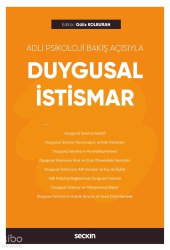 Adli Psikoloji Bakış AçısıylaDuygusal İstismar