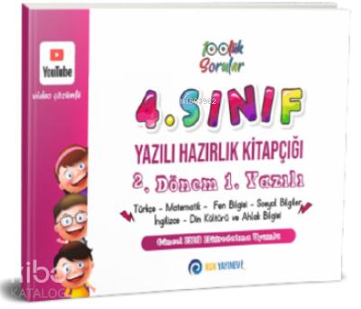 4 Sınıf Yazılı Hazırlık Kitapçığı 2 Dönem 1 Yazılı Çek Kopart