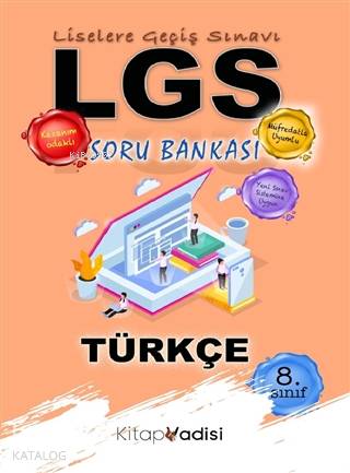 8 Sınıf LGS Kazanım Türkçe Soru Bankası