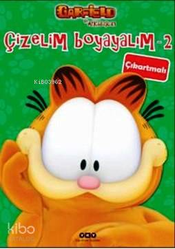 Çizelim Boyayalım 2 Garfield ile Arkadaşları Çıkartmalı