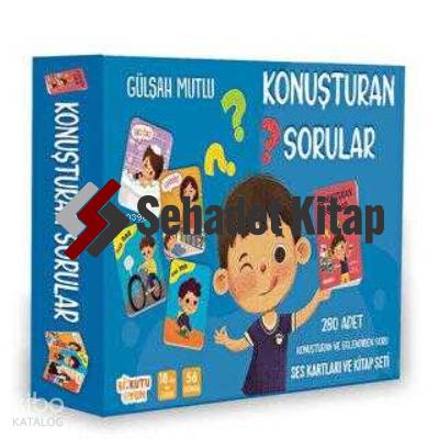 Konuşturan Sorular Ses Kartları ve Kitap Seti