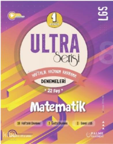 Ultra Serisi LGS 1 Dönem Matematik Denemeleri