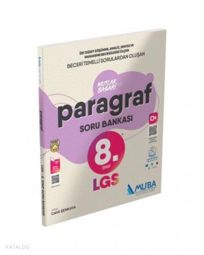 Av Akıllı Versiyon Yayınları 8 Sınıf LGS Paragraf 10 lu Denemeleri