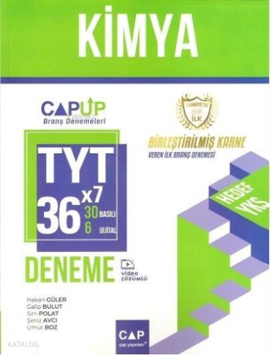 Orbital Yayınları TYT Kimya 45 x 7 Branş Denemeleri