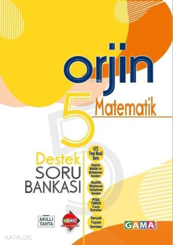 Gama Yayınları 6 Sınıf Orjin Matematik Destek Soru Bankası
