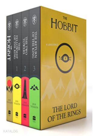 The Hobbit and The Lord of the Rings Boxed Set 4 Kitap