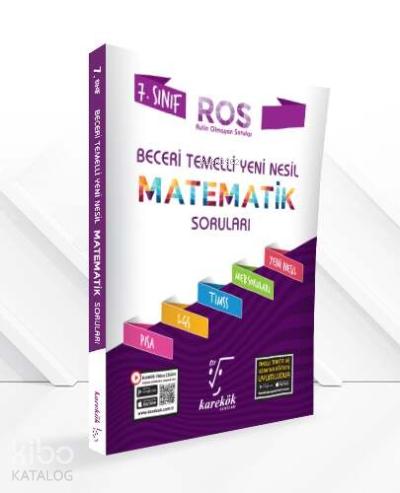 7 Sınıf Beceri Temelli ROS Matematik Soruları