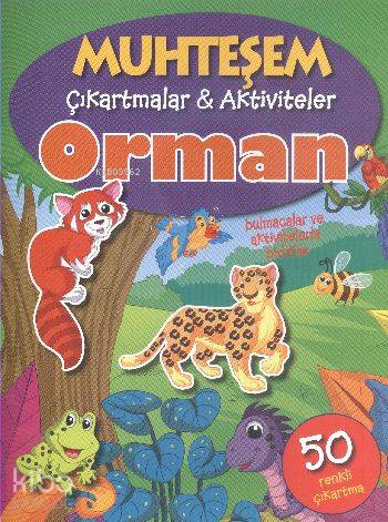 Orman Muhteşem Çıkartmalar ve Aktiviteler