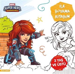 İlk Boyama Kitabım Hulk Marvel Super Hero Adventures