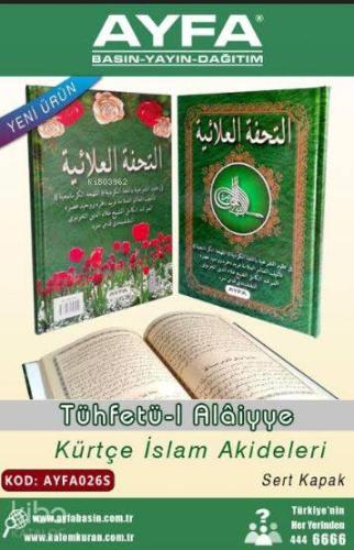 026S Et Tühfetül Alâiyye Kürtçe İlmihal