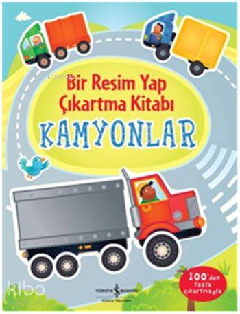 Bir Resim Yap Çıkartma Kitabı Trenler