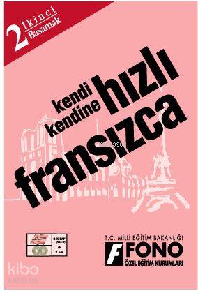 Hızlı Fransızca 2 Basamak 2Kitap 3 CD