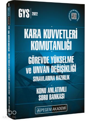2023 Kara Kuvvetleri Komutanlığı Görevde Yükselme ve Unvan Değişikliği Konu Anlatımlı Soru Bankası