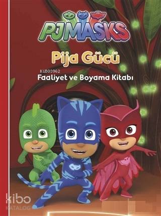 Pjmasks Pija Gücü Faaliyet Kitabı ve Boyama