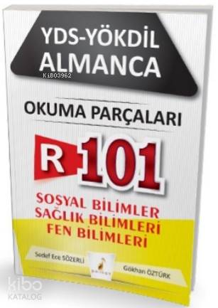 YDS YÖKDİL ALMANCA OKUMA PARÇALARI PELİKAN