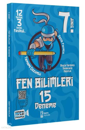 7 Sınıf Fen Bilimleri 15 Deneme