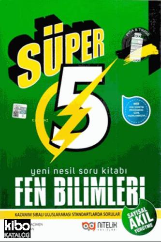 Süper 5 Sınıf Fen Bilimleri Nesil Soru Kitabı