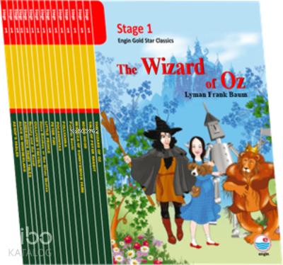 İngilizce Stage 1 Seti 18 Kitap CD li