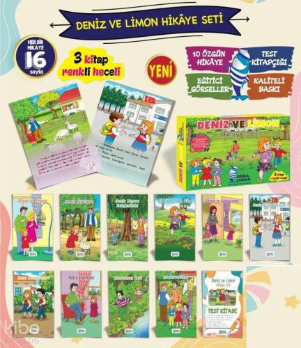 Deniz ve Limon Hikaye Seti 10 Kitap