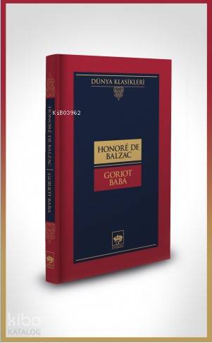 Ötüken Kitap Goriot Baba Honore De Balzac